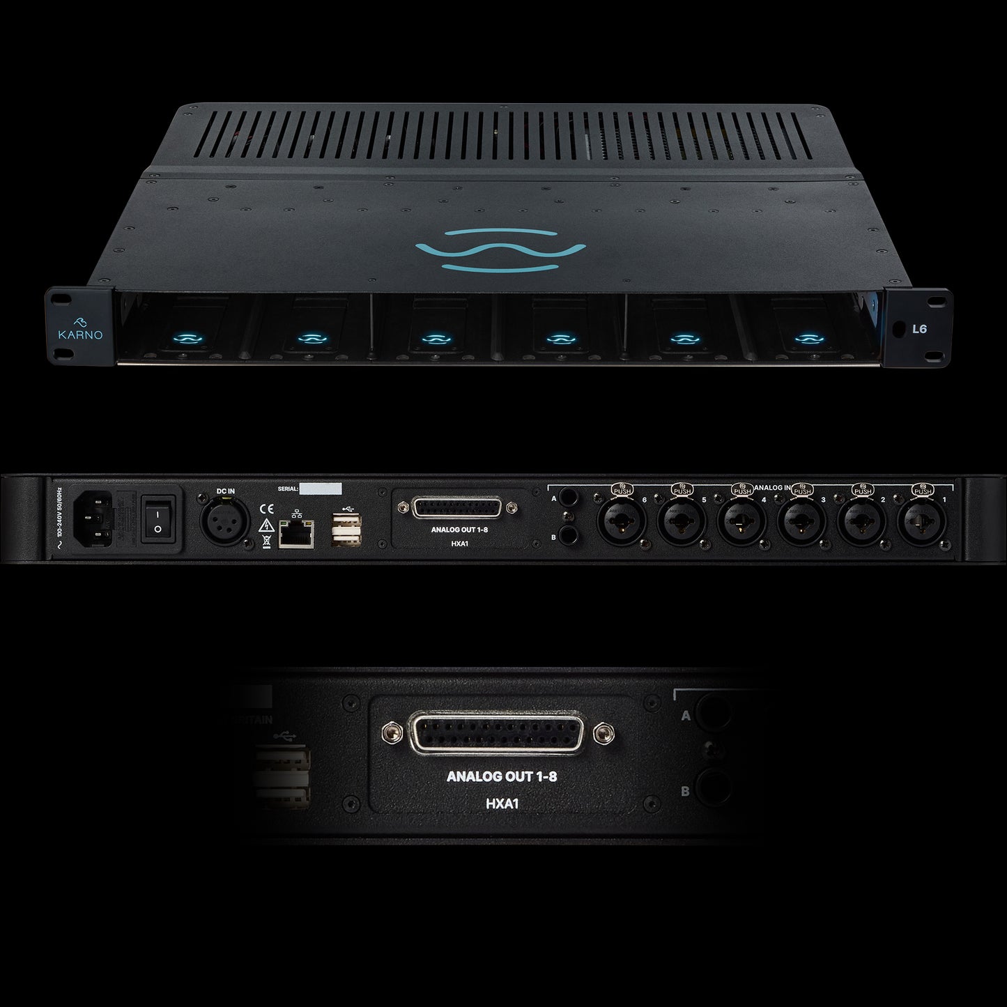 L6 1U 19" Rackmount Host für SEPIA