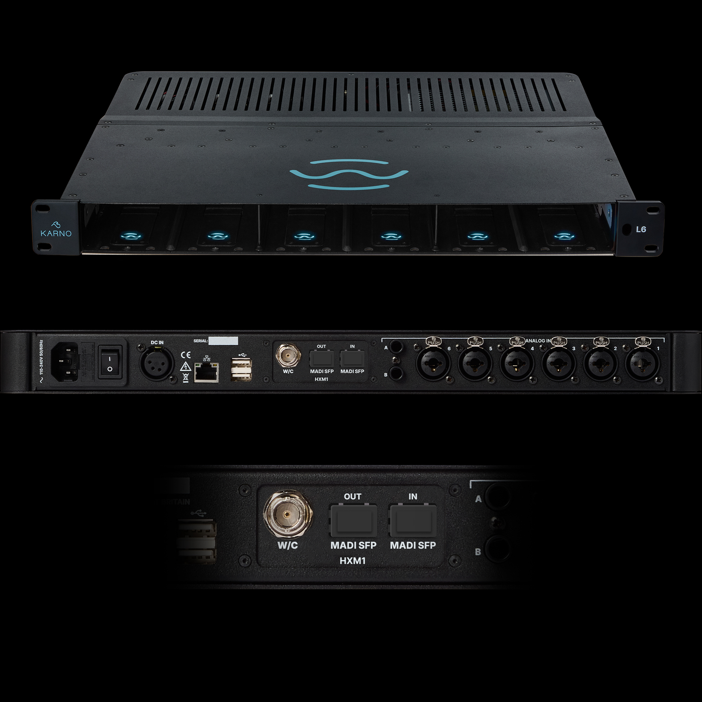 L6 1U 19" Rackmount Host for SEPIA